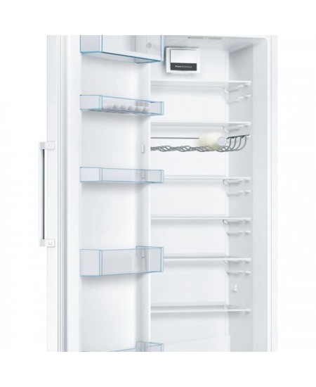 Réfrigérateur pose-libre - BOSCH KSV33VWEP SER4 - 1 porte - 324 L - Blanc - Froid ventilé - Classe énergie E