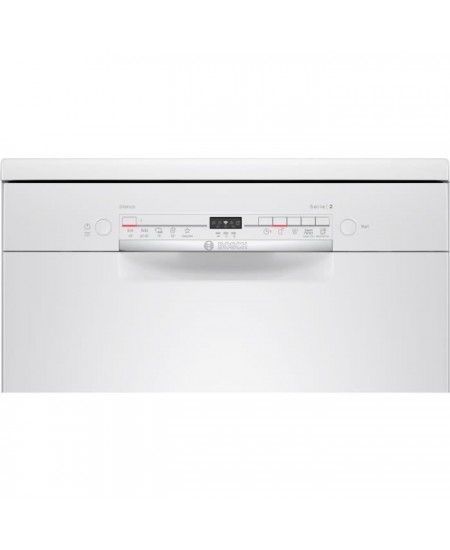 Lave-vaisselle pose libre BOSCH SMS2ITW12E SER2 - 12 couverts - Induction - L60cm - 48dB - Blanc