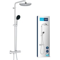 Colonne de douche avec mitigeur thermostatique - Economie d'eau - GROH