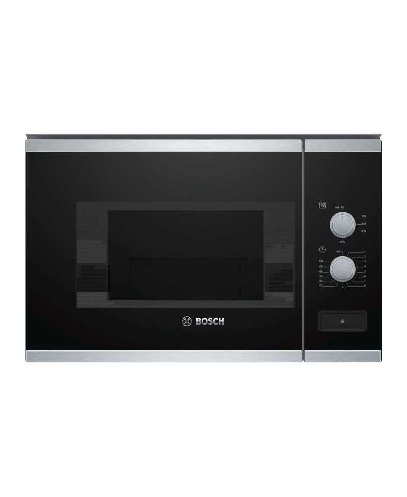 Micro-ondes Pose libre BOSCH BFL520MS0 - Monofonction - Inox - 20 L - 800 W