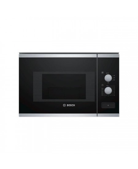 Micro-ondes Pose libre BOSCH BFL520MS0 - Monofonction - Inox - 20 L - 800 W