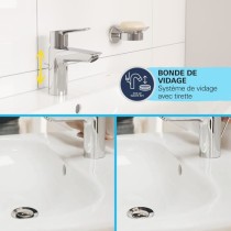 Mitigeur monocommande lavabo - GROHE Start - 234552432 - Noir mat - Ta