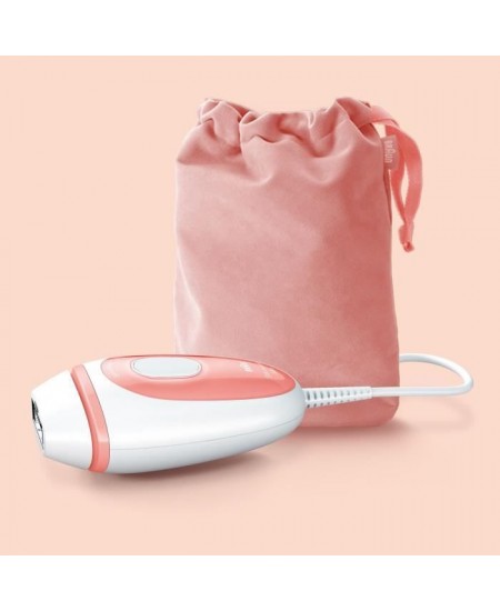 Braun Silk·expert Mini PL1014, Épilateur a Lumiere Pulsée, Épilation Semi-Définitive, Blanc/Rose, Avec Pochette De Voyage