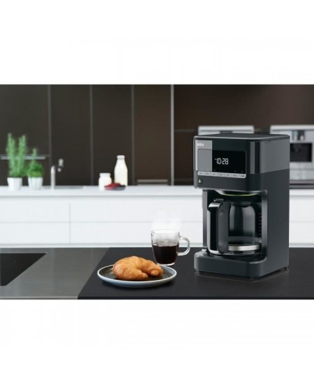 Cafetiere - BRAUN - KF7020 - 12 tasses - Programmable - ARRET AUTOMATIQUE