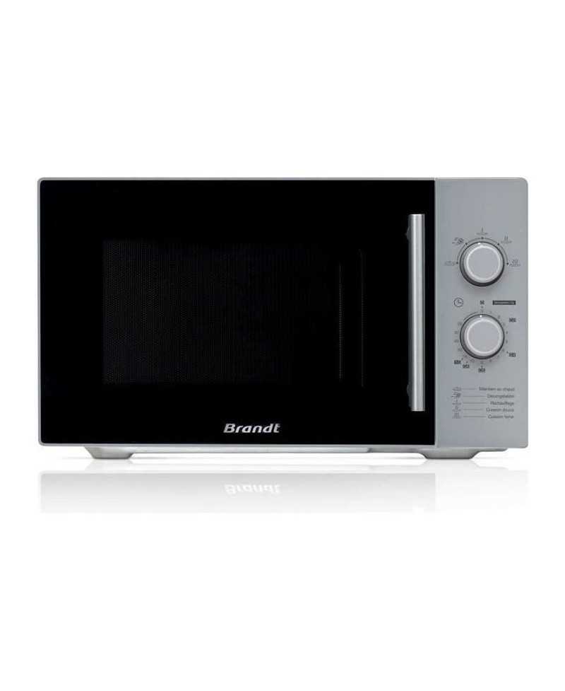 Micro-ondes monofonction pose libre BRANDT SM 2602S silver - 26 L - 900 W