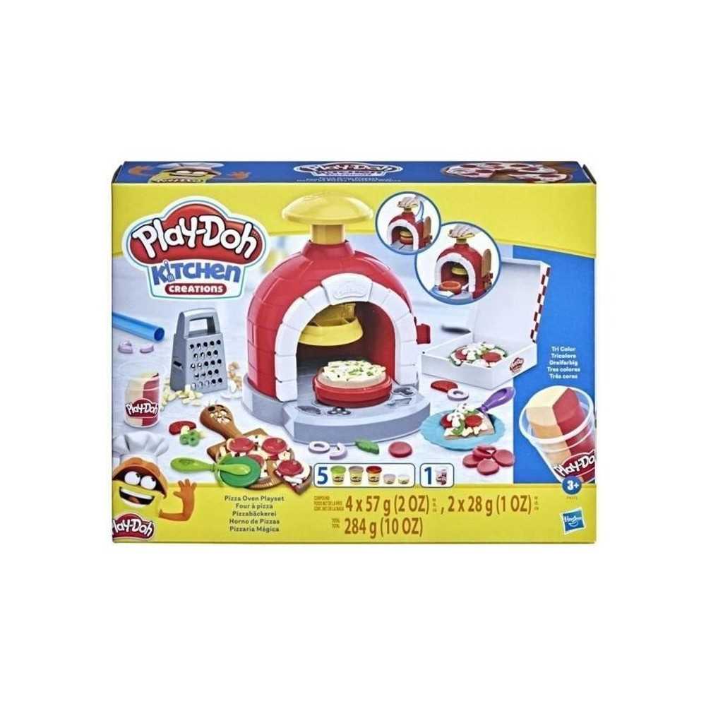 Play-Doh Four a pizza, Pâte a modeler, Machine a café jouet pour enf