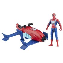 Coffret Spider-Man Hydro-Jet, figurine avec véhicule, Marvel Spider-M