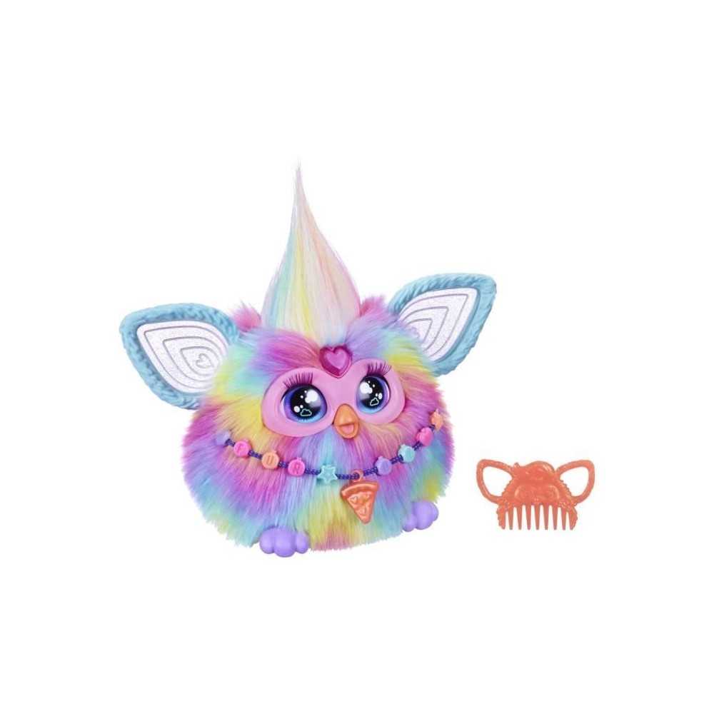 Furby Tie Dye, 15 accessoires, peluche interactive pour filles et gar