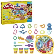 Play-Doh Tapis de voyage, coffret Découverte avec pâte a modeler, lo