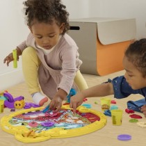 Play-Doh Tapis de voyage, coffret Découverte avec pâte a modeler, lo