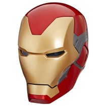 Casque électronique Iron Man, avec effets lumineux, jouet de cosplay