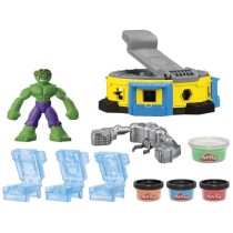 Play-Doh Hulk Écrase tout, coffret pâte a modeler avec figurine Hulk