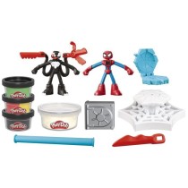 Play-Doh Spider-Man, coffret Attaque tranchante avec 2 figurines flex