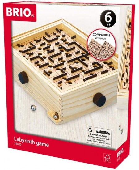 Jeu de Labyrinthe BRIO en bois - Ravensburger - Mixte - A partir de 6 ans