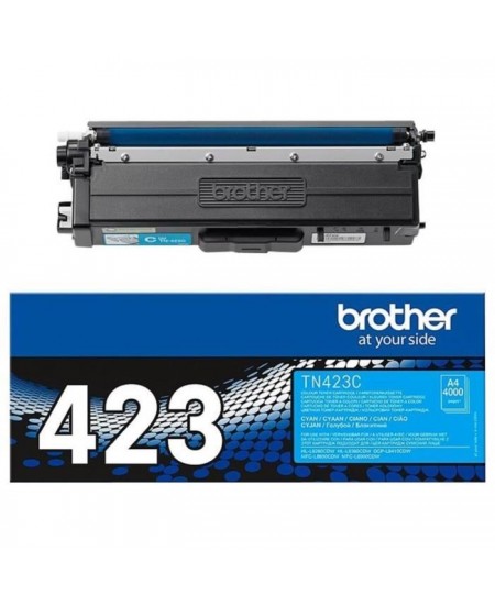 Cartouche de toner - BROTHER - TN423C - Cyan