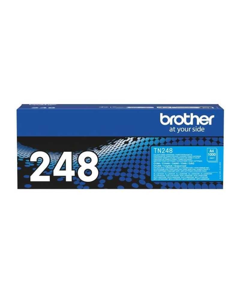 Toner standard - BROTHER - TN248C - Cyan - 1000 pages