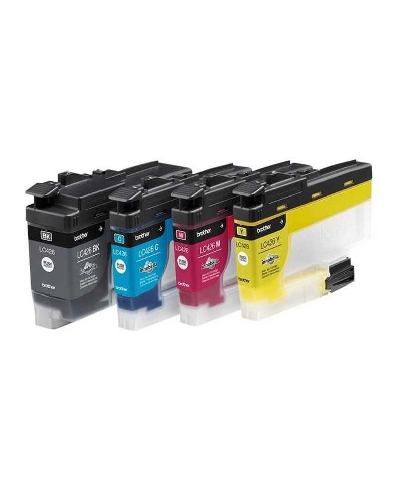 Pack de 4 cartouches d'encre LC426VAL - BROTHER - Noir, Cyan, Magenta, Jaune - MFC-J4335DWXL, MFC-J4340DW, MFC-J4535dw etc