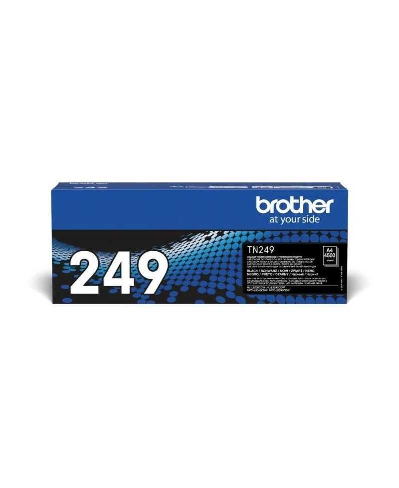 Toner noir trés haute capacité Brother TN249BK - 4500 pages