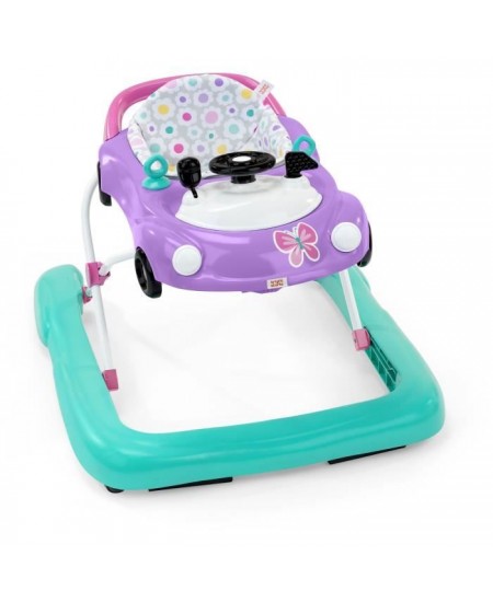 BRIGHT STARTS Trotteur 3 en 1, petit bolide, 3 modes de jeux évolutifs, violet