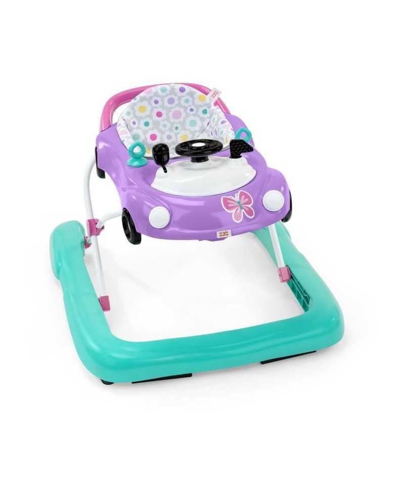 BRIGHT STARTS Trotteur 3 en 1, petit bolide, 3 modes de jeux évolutifs, violet