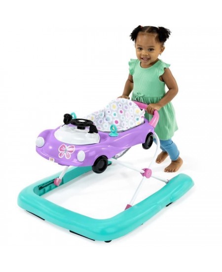 BRIGHT STARTS Trotteur 3 en 1, petit bolide, 3 modes de jeux évolutifs, violet