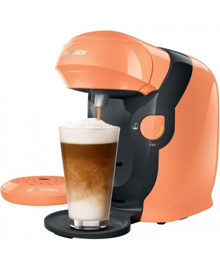 Machine a café multi-boissons automatique - BOSCH TASSIMO TAS11 STYLE - Peche - Espresso - 15 bar