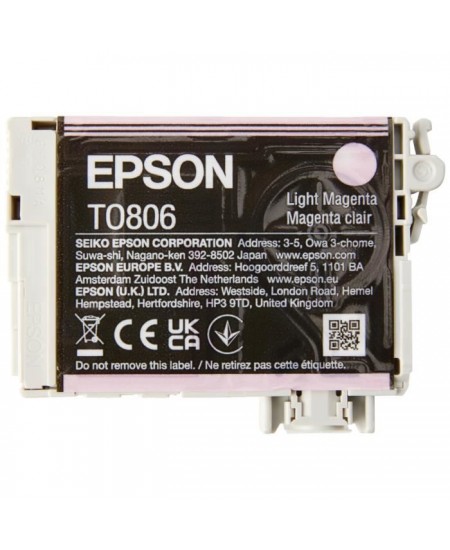 EPSON Multipack T0807 - Colibri - Noir, jaune, cyan, magenta, magenta clair, cyan clair (C13T08074011)