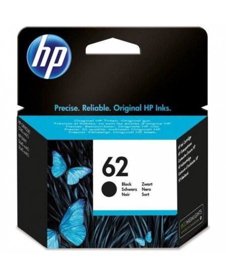 HP 62 Cartouche d'encre noire authentique (C2P04AE) pour HP Officejet Mobile 250, HP Envy 5540/5640/7640, HP Officejet 5740 e-Ai