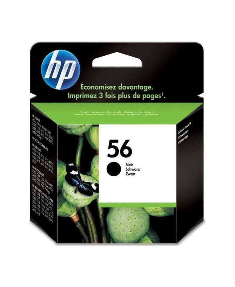 HP 56 Cartouche d'encre noire authentique (C6656AE) pour HP OfficeJet 5610 et HP PSC 1217/1311/1355