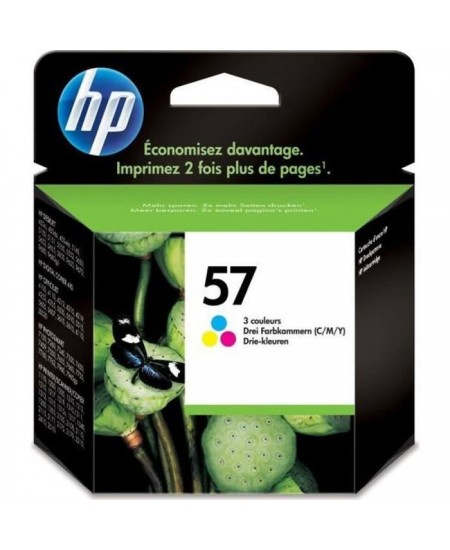 HP 57 Cartouche d'encre trois couleurs authentique (C6657AE) pour HP PSC 1217/1311/1355