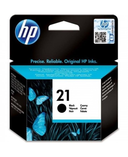 HP 21 Cartouche d'encre noire authentique (C9351AE) pour HP DeskJet 3940/D2360/F380, OfficeJet 4315/4355/5610/5615, PSC1410