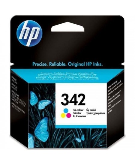 HP 342 Cartouche d'encre trois couleurs authentiques (C9361EE) pour DeskJet 5440/D4160, OfficeJet 6310, Photosmart 2575/7850