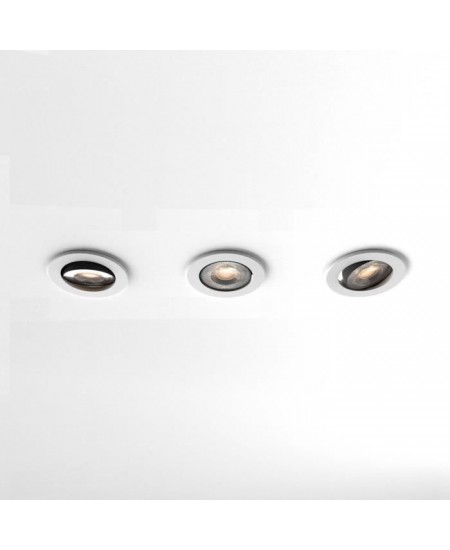 Spots encastrables LED - CALEX - SMART DOWNLIGHT - 5 W - 400 ml - 6500 K - Intensité variable - Pack de 3