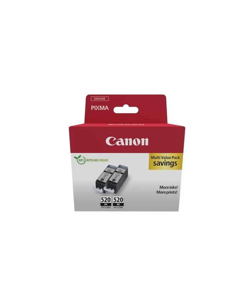 Pack de 2 cartouches d'encre noir - CANON - PGI-520