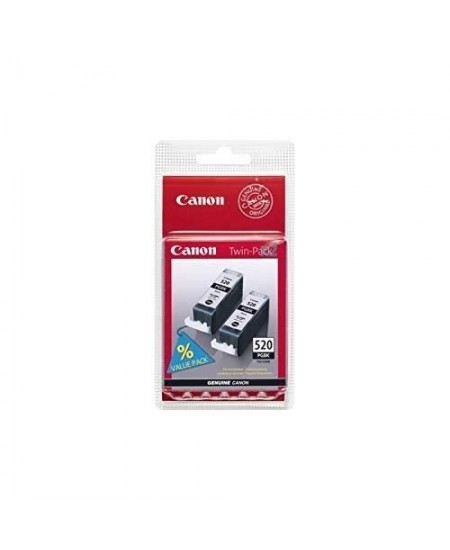 CANON Pack de 2 cartouches d'encre PGI-520 Noir