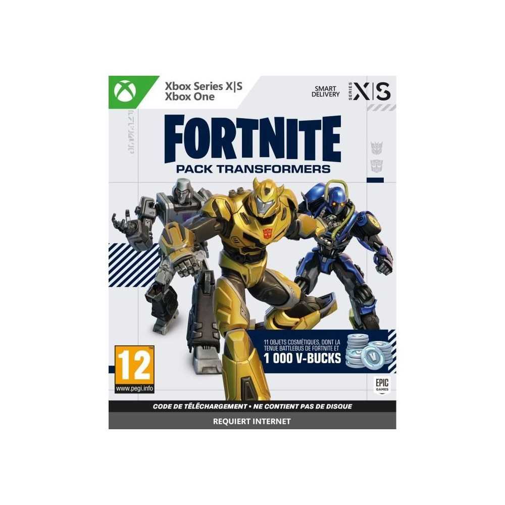 Fortnite Pack Transformers - Jeu Xbox One et Xbox Series X