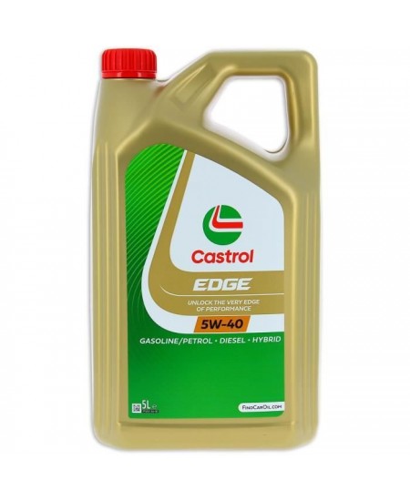 Huile moteur - CASTROL - EDGE 5W-40 - 5L