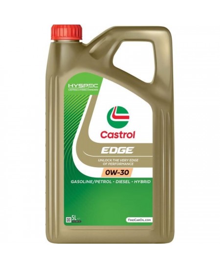 Huile moteur - CASTROL - EDGE 0W-30 - 5L