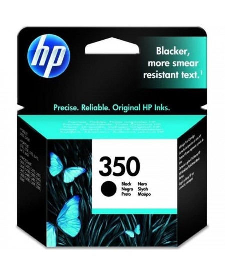 HP 350 Cartouche d'encre noire authentique (CB335EE) pour HP Photosmart C4380/C4472/C4580/C5280