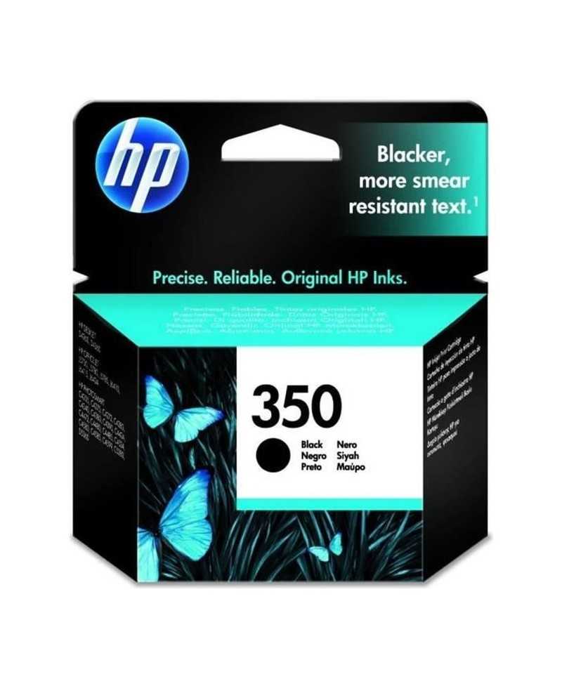 HP 350 Cartouche d'encre noire authentique (CB335EE) pour HP Photosmart C4380/C4472/C4580/C5280