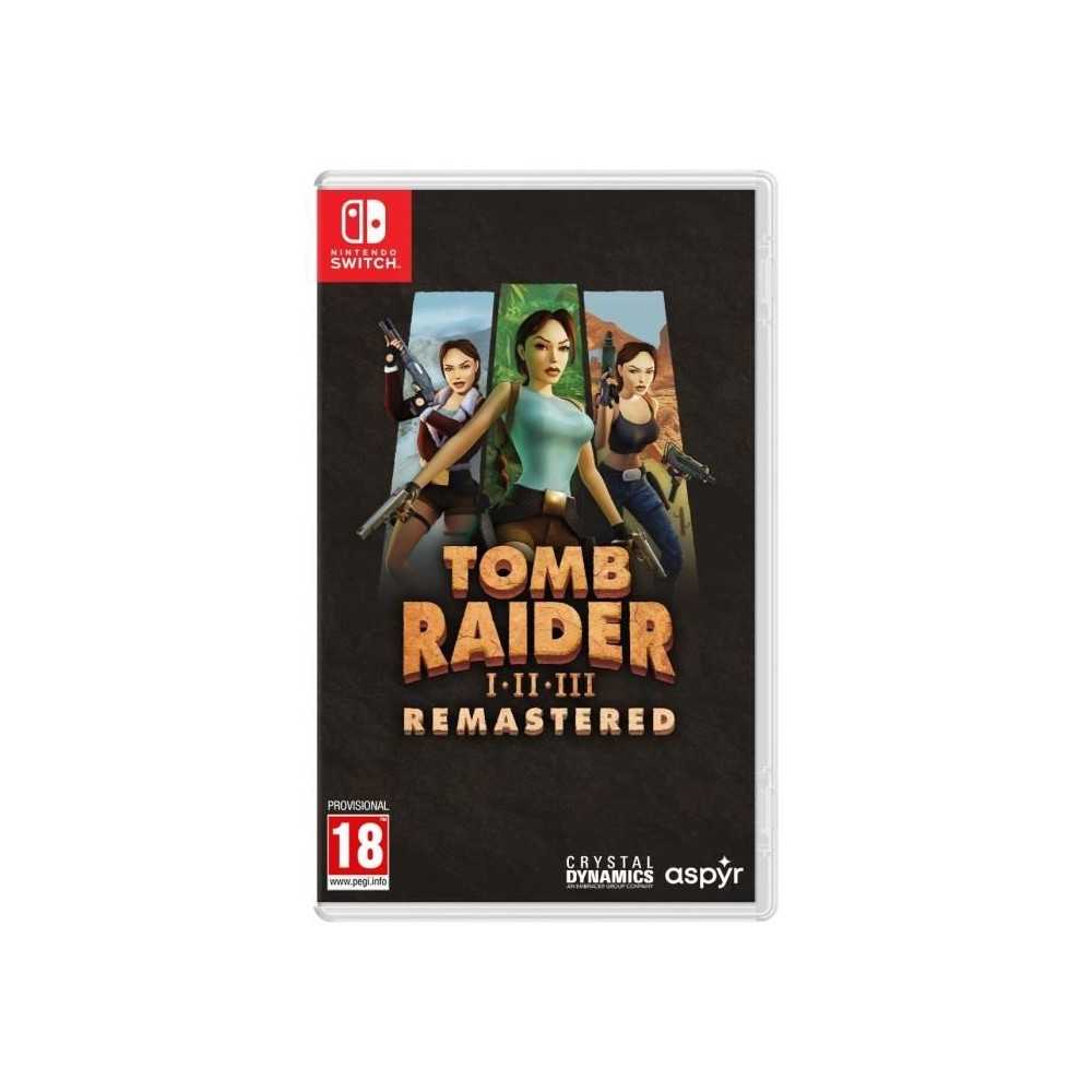 Tomb Raider I-III Remastered Starring Lara Croft - Jeu Nintendo Switch