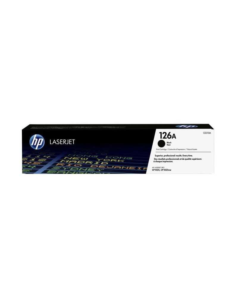 HP 126A Cartouche de Toner noir authentique (CE310A) pour HP LaserJet CP1025/LaserJet 100 MFP M175/LaserJet 200 MFP M275