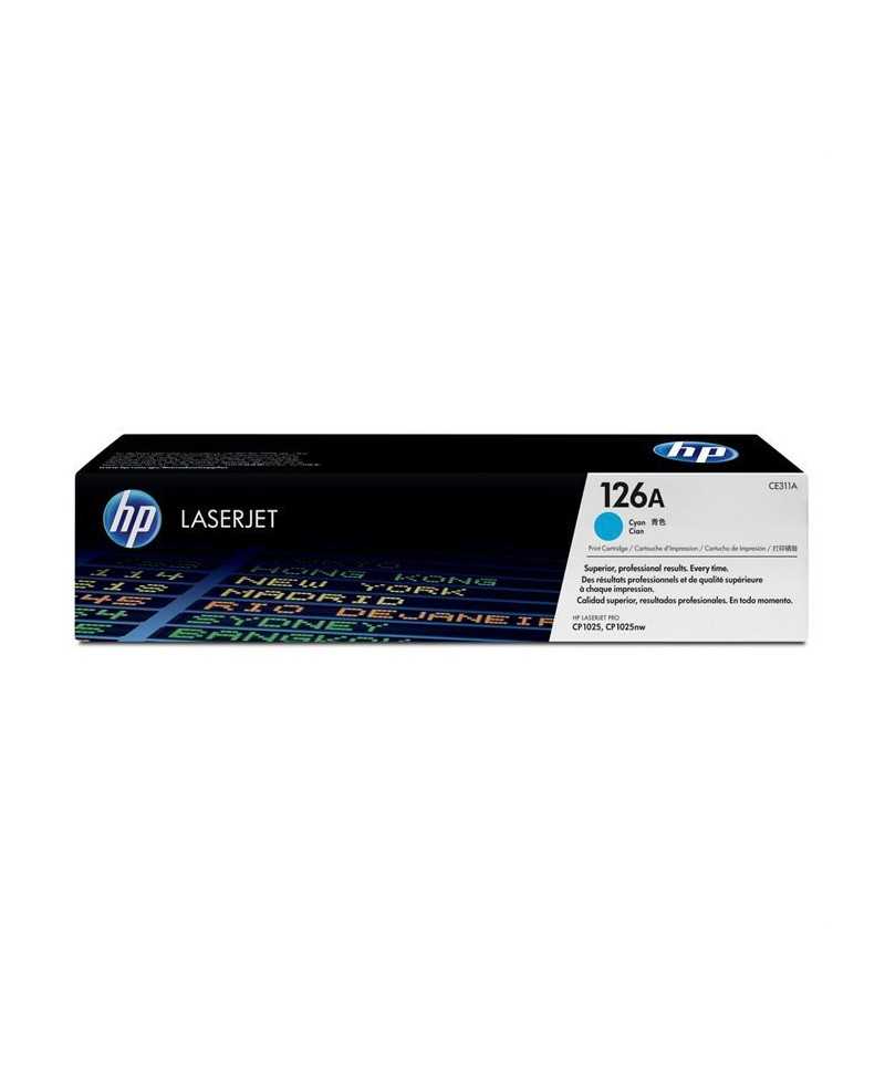 Cartouche de toner HP 126A (CE311A) cyan pour LaserJet Pro CP1025/CP1025nw