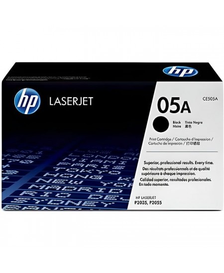 Cartouche de toner HP 05A (CE505A) noir pour imprimantes LaserJet P2035/P2055