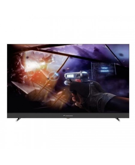 CONTINENTAL EDISON - CELEDGAM55QL24B6 - TV LED - 4K UHD QLED 144Hz- 55 (139 cm) - Smart Google TV - Wifi Bluetooth - 4xHDMI - 3x