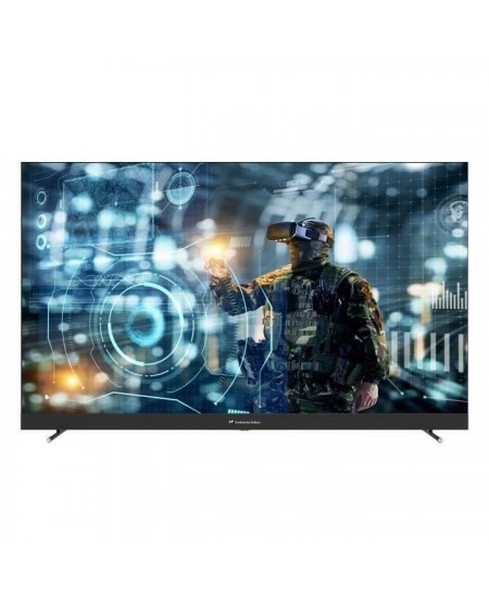 CONTINENTAL EDISON - CELEDGAM65QL24B6 - TV LED - 4K UHD QLED 144Hz- 65 (164 cm) - Smart Google TV - Wifi Bluetooth - 4xHDMI - 3x