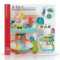 INFANTINO Table d'activités modulable 2 en 1