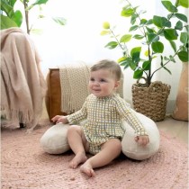 INGENUITY Tapis d'éveil 4 en 1 Petit Ourson, Coussin de support pour