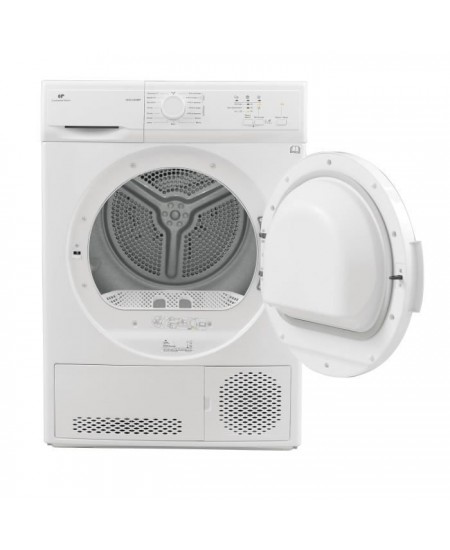 Seche-linge a condensation CONTINENTAL EDISON CESLCE8WP1 - 8 kg - Largeur 59,6cm - Classe B - Blanc