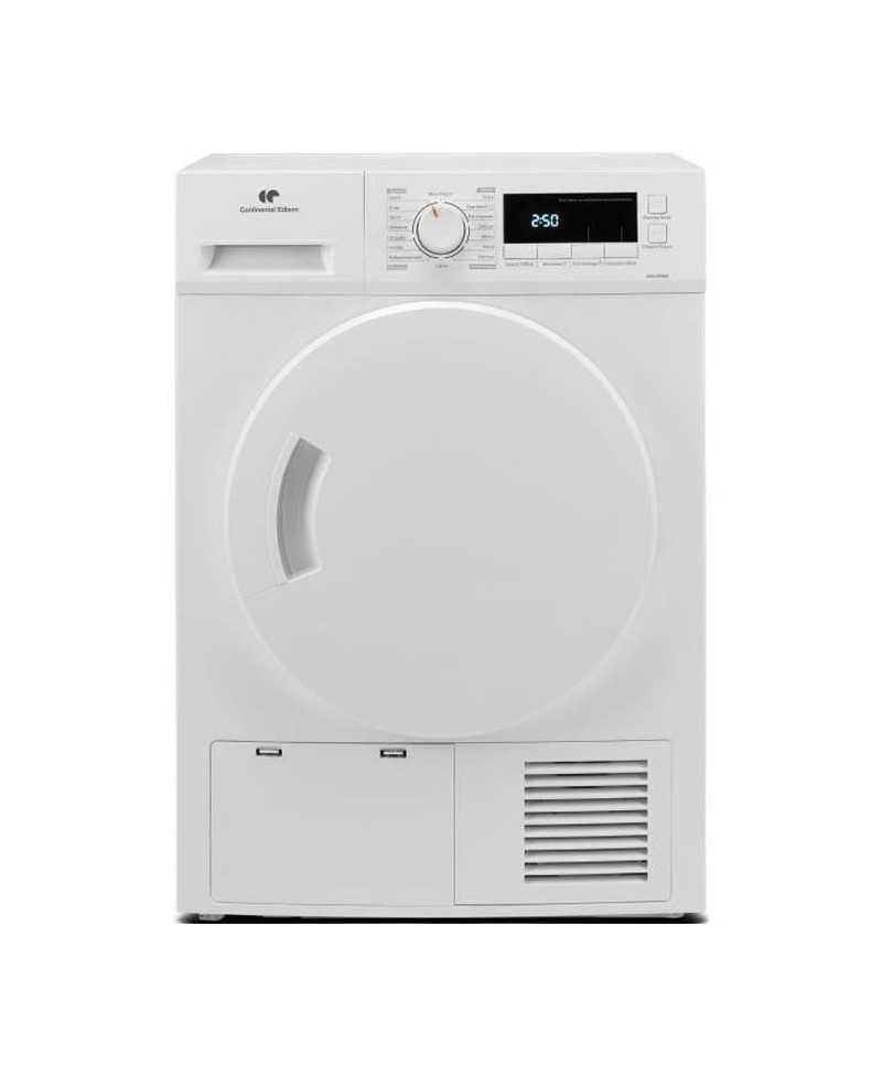 Seche-linge a condensation CONTINENTAL EDISON CESLCE8WS - 8kg - Largeur 59,5 cm - Classe B - Blanc